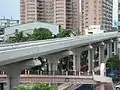 北屯の高架橋景観