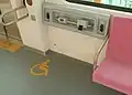 車椅子固定装置（6号車）