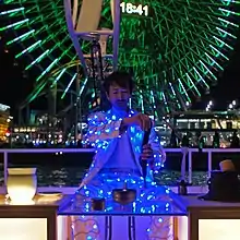 船上茶会「水面の灯」@スマートイルミネーション横浜2017