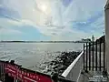 海釣り施設からの景観