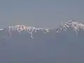 茅ヶ岳山頂からのアサヨ峰と甲斐駒ヶ岳