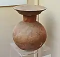 二重口縁壺桜井市立埋蔵文化財センター展示。