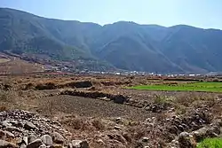 冕山鎮郊外の風景