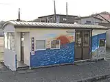 駅舎（ホーム側）（2005年4月）