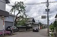 菅生の町場南側