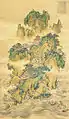 蓬萊山図 文久元年 秋田市立千秋美術館