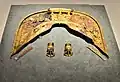 金銅鞍金具後輪（しずわ）