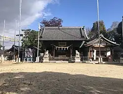 藤井神社の本殿 (2021年 (令和3年) 11月)