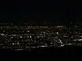 蛭ヶ岳山荘前から夜景(横浜方面)