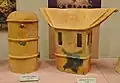 埴輪群与謝野町古墳公園はにわ資料館展示。