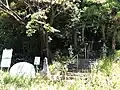 一の鳥居と徳川斉昭公詩碑(表参道)