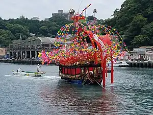 海上渡御の模様(2017年)