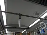 室内灯を変更した天井部（7次車）LED照明が天井部に埋め込まれた。