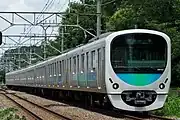30000系（2020年8月1日 八坂駅 - 武蔵大和駅間）