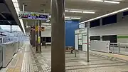 1・2番線ホーム