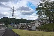 西船迫四丁目のグリーンベルト