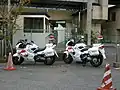 警視庁の白バイ車両、ホンダ・VFR800P後継のCB1300Pの導入により数が少なくなってきている。