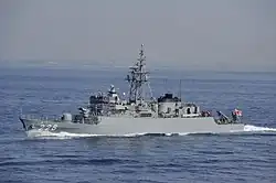 平成21年度自衛隊観艦式（予行）にて撮影