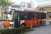 とよたおいでんバス用の車両日野・レインボーII