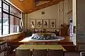 だんらんコーナーにあるこたつ