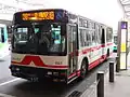 名鉄バスからの移籍車 （大型ノンステップ車、現在は廃車済）