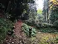 貝谷不動尊 参詣道