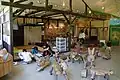 里山文化・木工体験コーナー