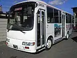 現在運行されている路線バス。（2008年4月1日）
