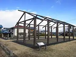 掘立柱建物跡
