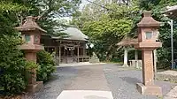 本殿（遠景）