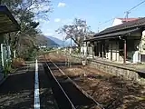 駅構内の様子(北濃方向)