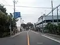 分断された街道は、もともと基地反対側の第五ゲート前につながっていた。