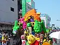ユニークな山車