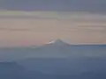釈迦ヶ岳山頂から富士山を望む