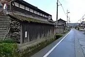 霜降地区の町並み
