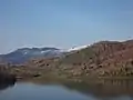 野反湖から草津白根山