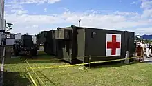 自衛隊（衛生科）の野外手術ユニット