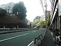 野毛坂交差点付近より横浜駅方向を望む