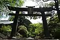 英彦山登山口の銅鳥居