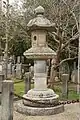 長久寺の石造灯篭(茨城県指定文化財)