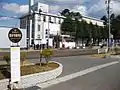 長井市役所前停留所と長井市役所