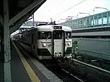 旧1番線ホーム（2006年6月）
