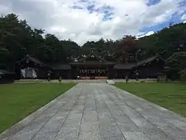 長野縣護國神社 拝殿