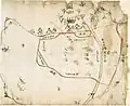 長門国正吉郷入江塩浜絵図