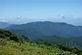 飯豊連峰（門内岳）から見た二王子岳