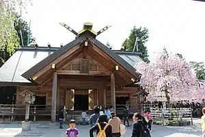 開成山大神宮(2015年撮影)