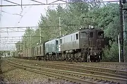 EF15 120(1978年、杉本町駅 - 浅香駅間)