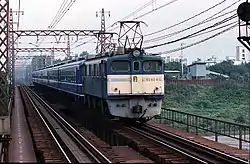 阪和線内牽引　ED60形機関車