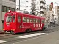 阪堺電気軌道モ501形502号「野村證券」（2017年2月7日）