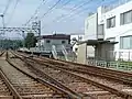 降車専用ホーム全景